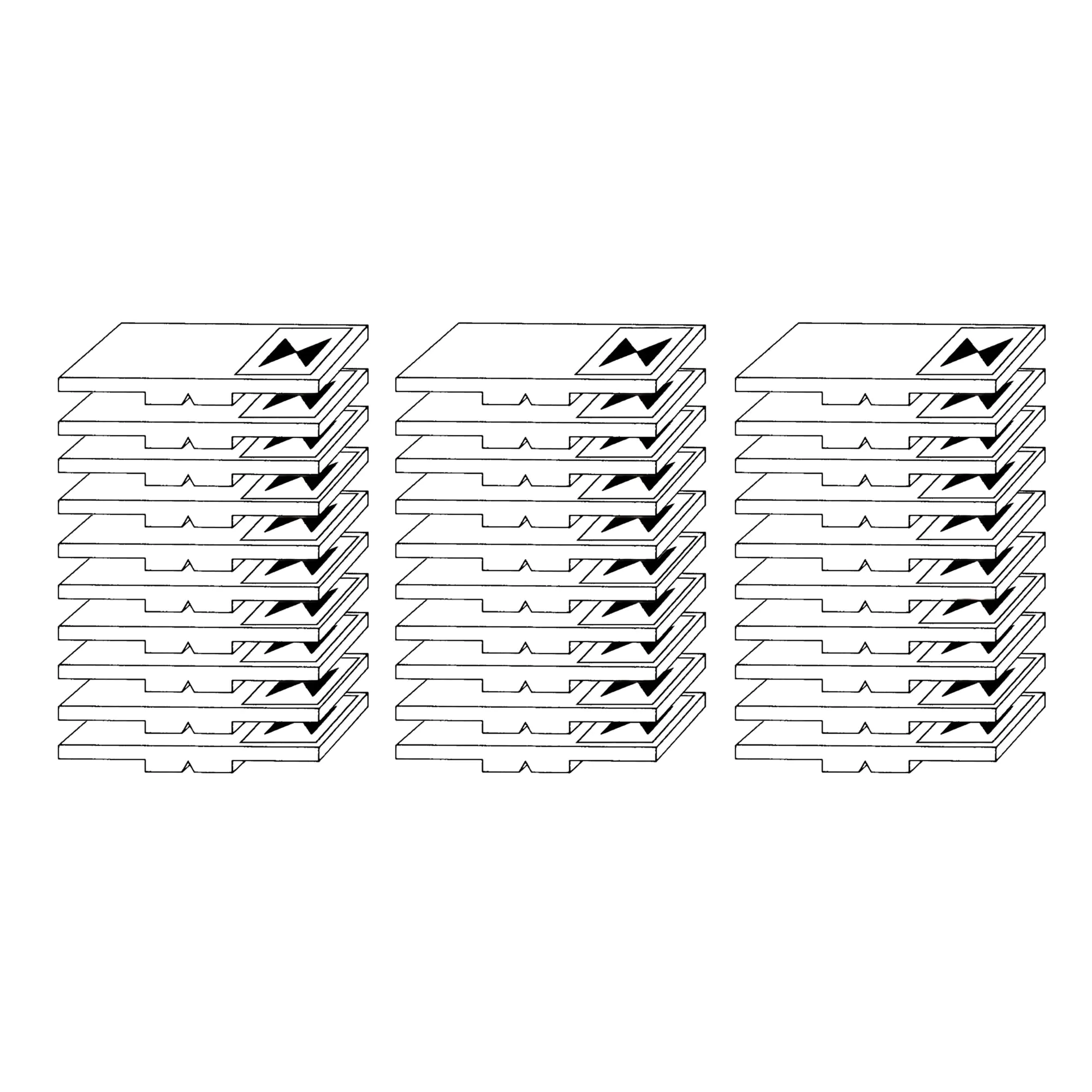 Kippmagnete-Satz (30+4 Stück) für 1 Lehrperson 30 Wochenstunden, mit Symbol, 30x10 mm aus der Kategorie Lehrer-Magnete