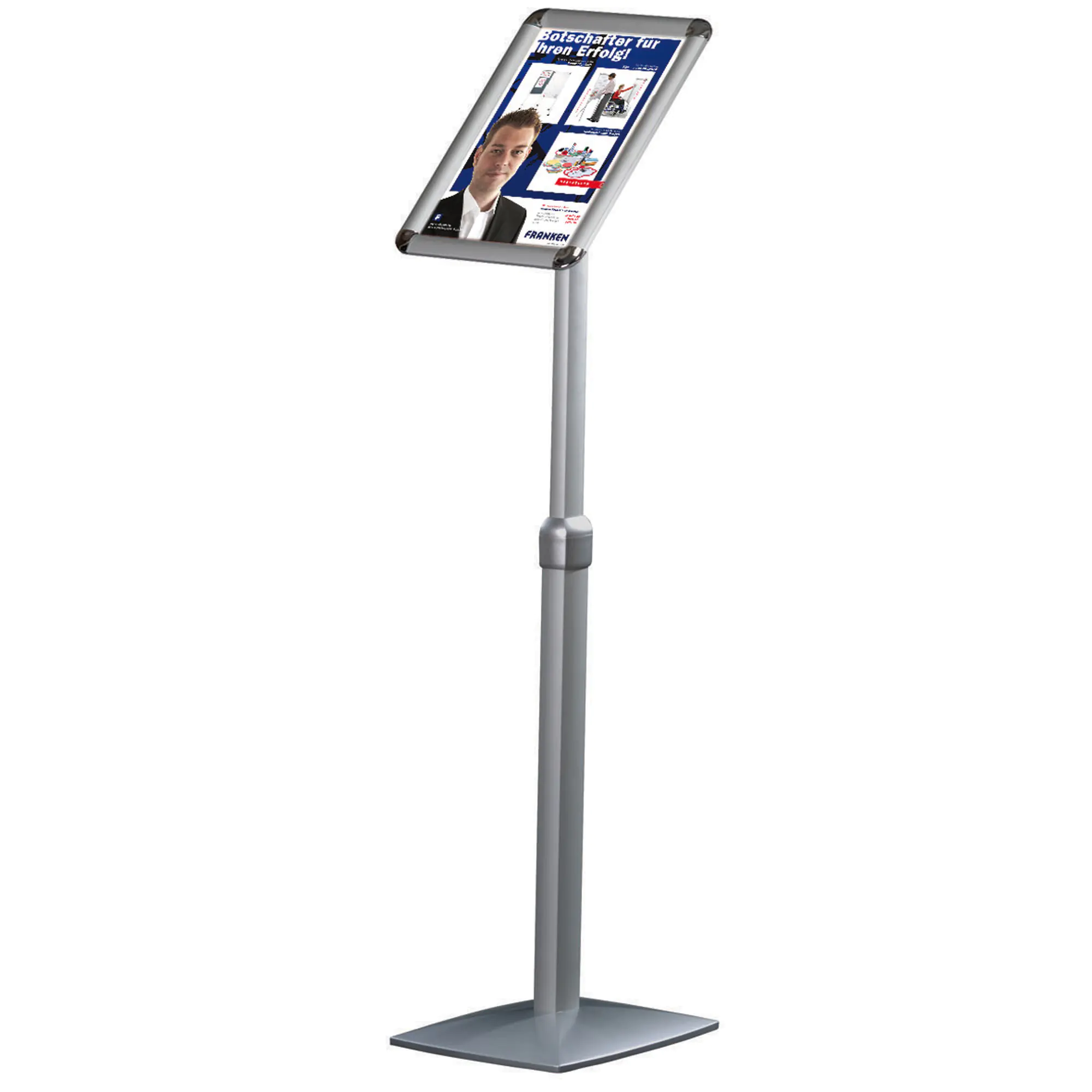 Franken Infodisplay Universal 42x91x30cm Aluminium si aus der Kategorie Infotafeln