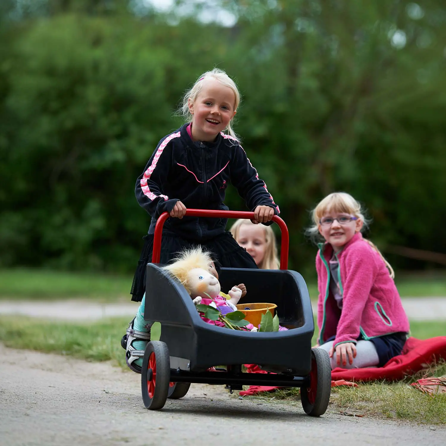 Dreirad mit Transportbox „Kangaroo“ für Kinder von 4-7 aus der Kategorie Outdoor