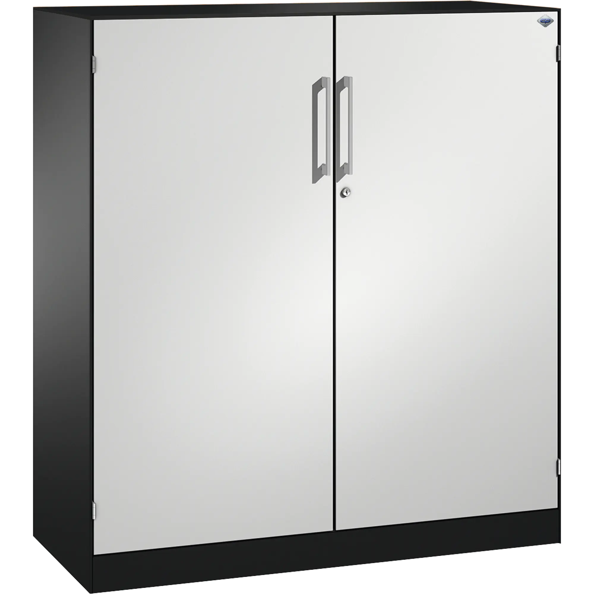 C+P Aktensideboard 3OH 1310x1200x435mm sgr/lgr aus der Kategorie Schränke