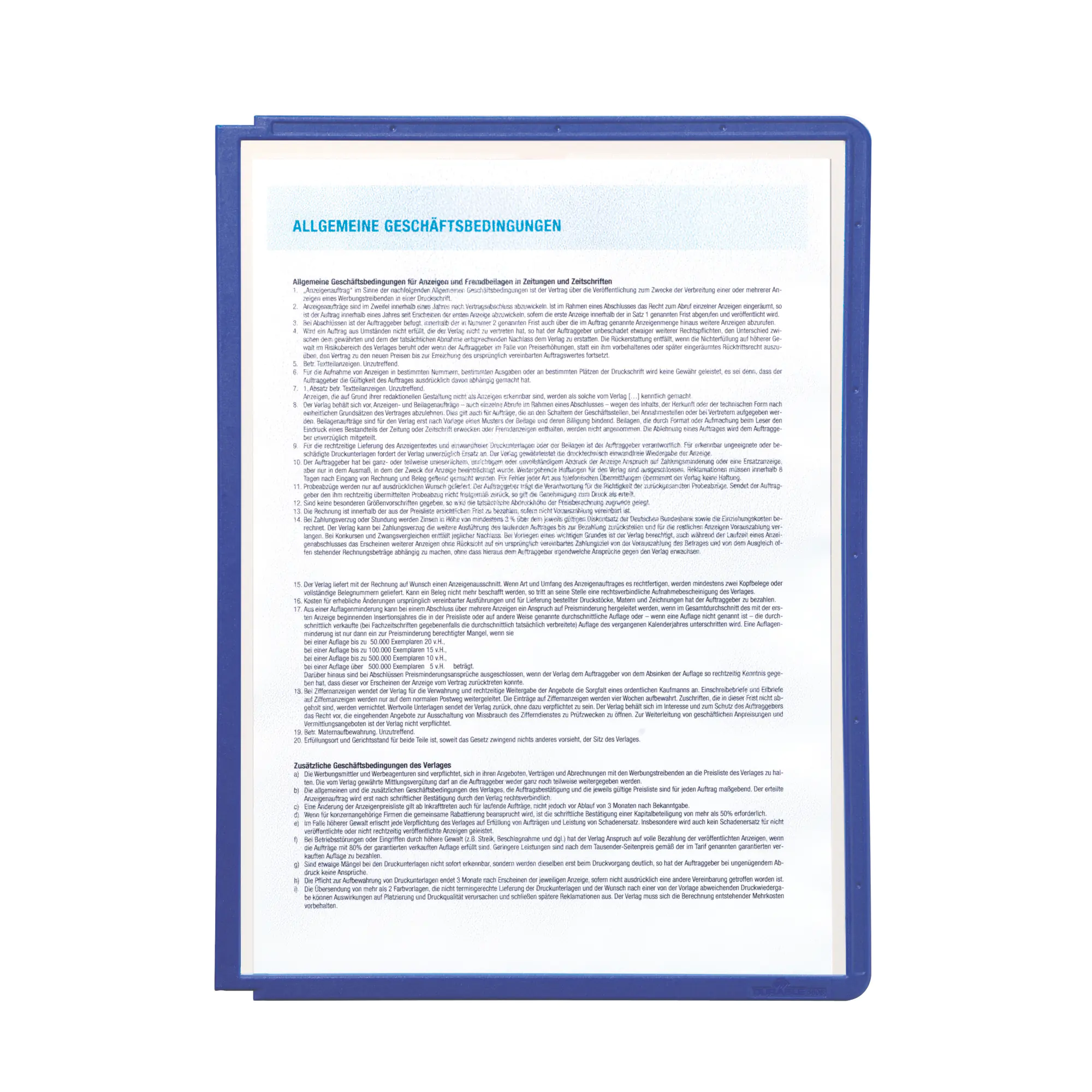 Durable Sichttafel SHERPA Panel DIN A4 PP blauviolett aus der Kategorie Sichttafelsysteme