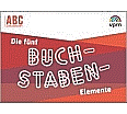 ABC-Lernlandschaft 1/2, 5-Buchstaben-Stempel aus der Kategorie Deutsch