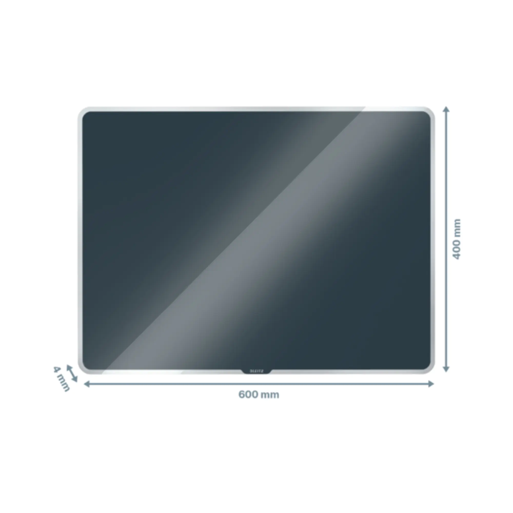 Leitz Whiteboard Cosy Glas 60x40cm grau aus der Kategorie Glastafeln