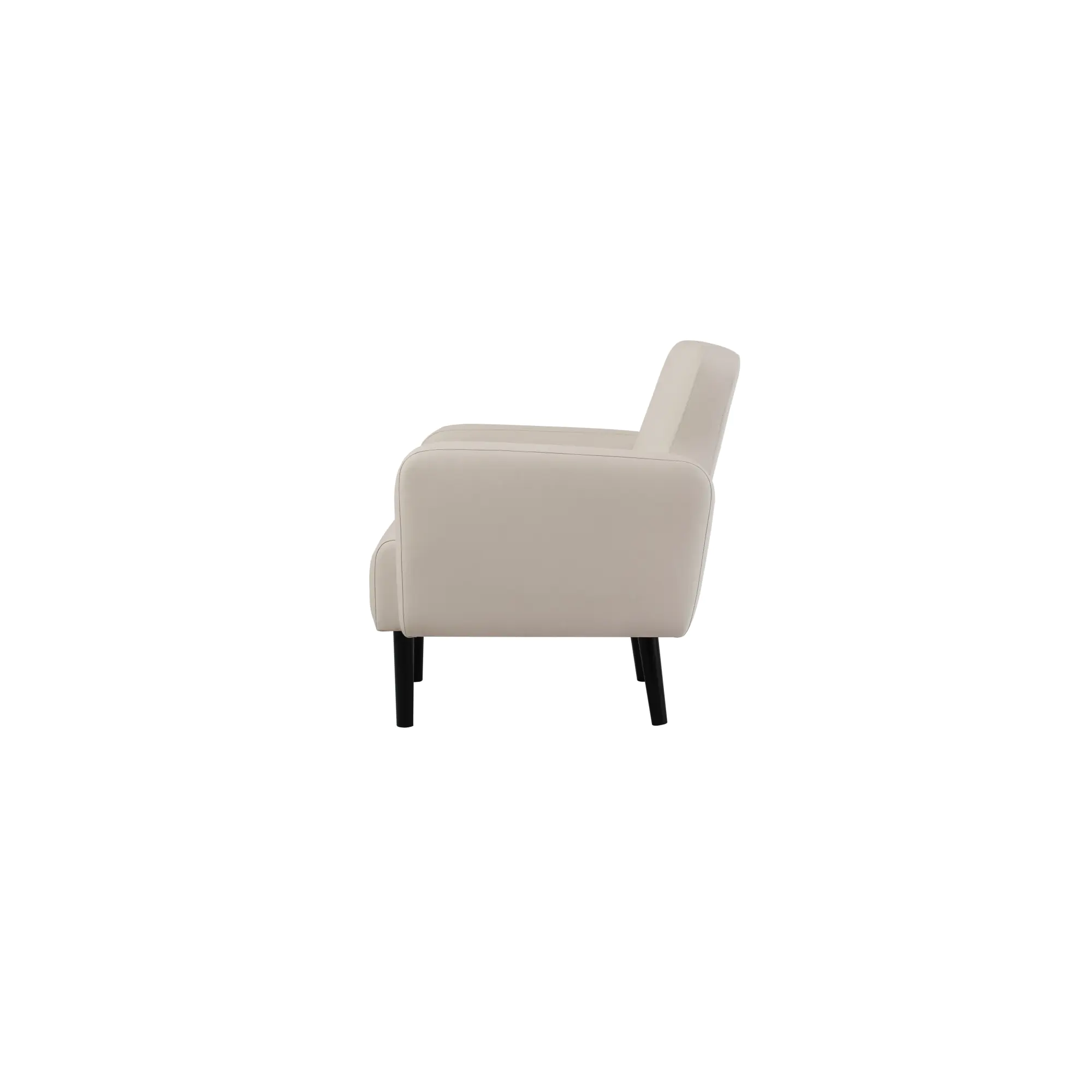 Paperflow Sofa LISBOA 2Sitzer Kunstleder sw/ws aus der Kategorie Sitzgelegenheiten