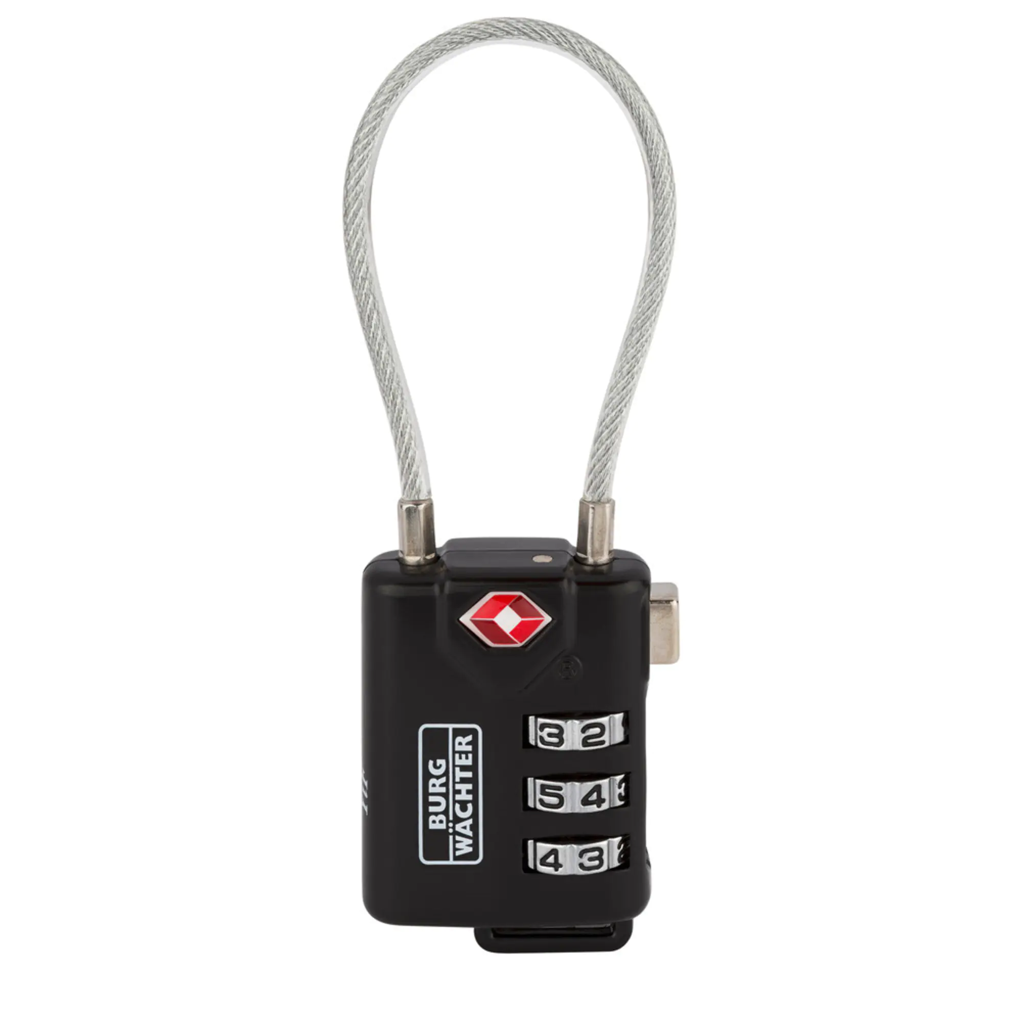 Burg-wächter Zahlen- Vorhangschl TSA 74 30 SB sw aus der Kategorie Taschen & Koffer