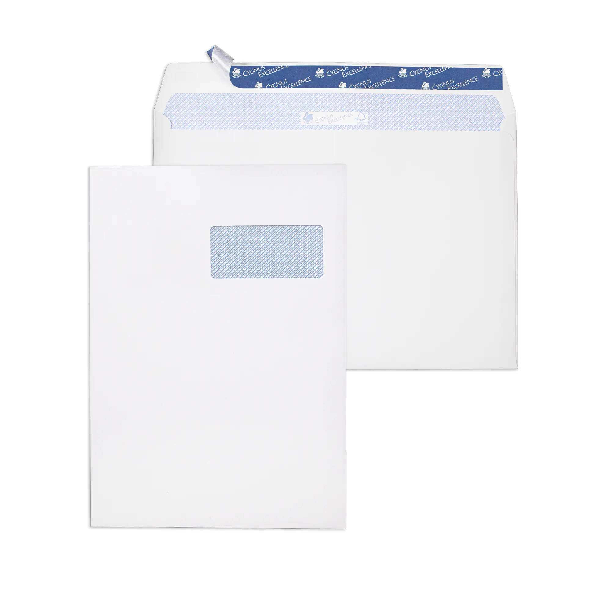Cygnus Briefumschlag C4 hk mF Innendruck 250St aus der Kategorie Umschläge & Versandtaschen