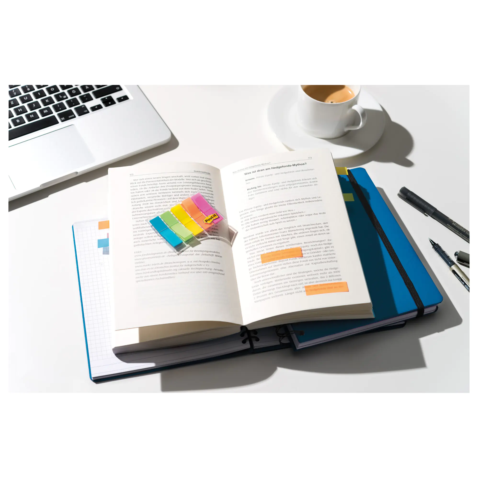 Post-it Haftstreifen Index Mini leuchtfarben 5x20St aus der Kategorie Haftnotizen & Notizzette