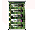 Klassen-Plantafel, 12 Stunden Mo-Fr, für 15 Klassen, 123x77 cm,