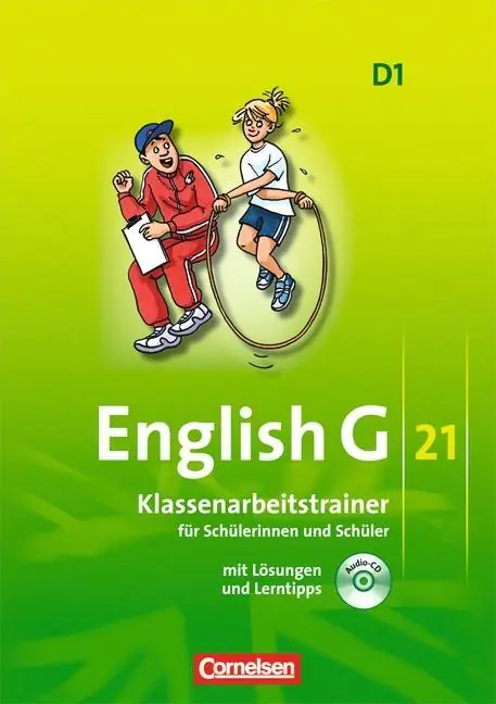 English G 21. D1. 5. Schuljahr. Klassenarbeitstrainer mit Lösungen und CD aus der Kategorie Englisch