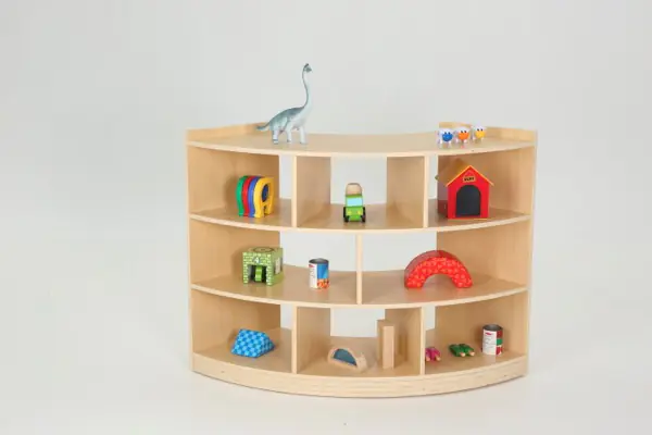 Wisdom Owlaf | Schrank | 113 cm x 80 cm x 39 cm | 3 Böden | Echtholz/Furnier, Furniersperrholzplatte aus der Kategorie Schränke