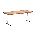Klapptisch, 180x80 cm (B/T), 72 cm hoch, T-Fuß,