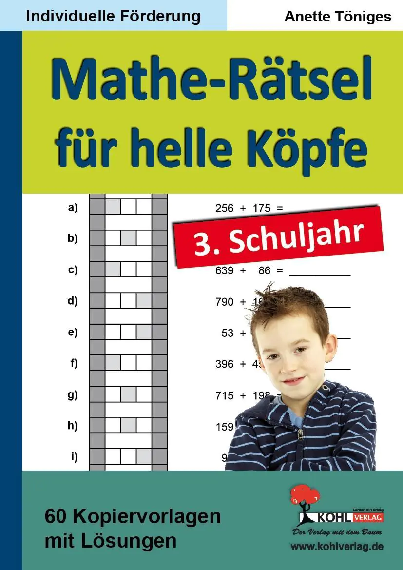 Mathe-Rätsel lösen / 3. Schuljahr aus der Kategorie Mathematik