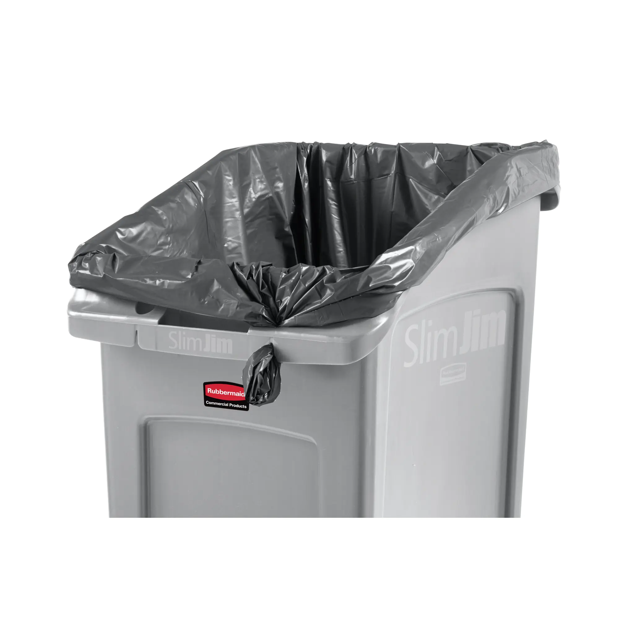 Rubbermaid Untertischbehälter Slim Jim 87l grau aus der Kategorie Abfalleimer
