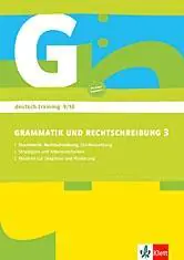 deutsch.training. 9./10. Schuljahr. Arbeitsheft Grammatik und Rechtschreibung aus der Kategorie Deutsch