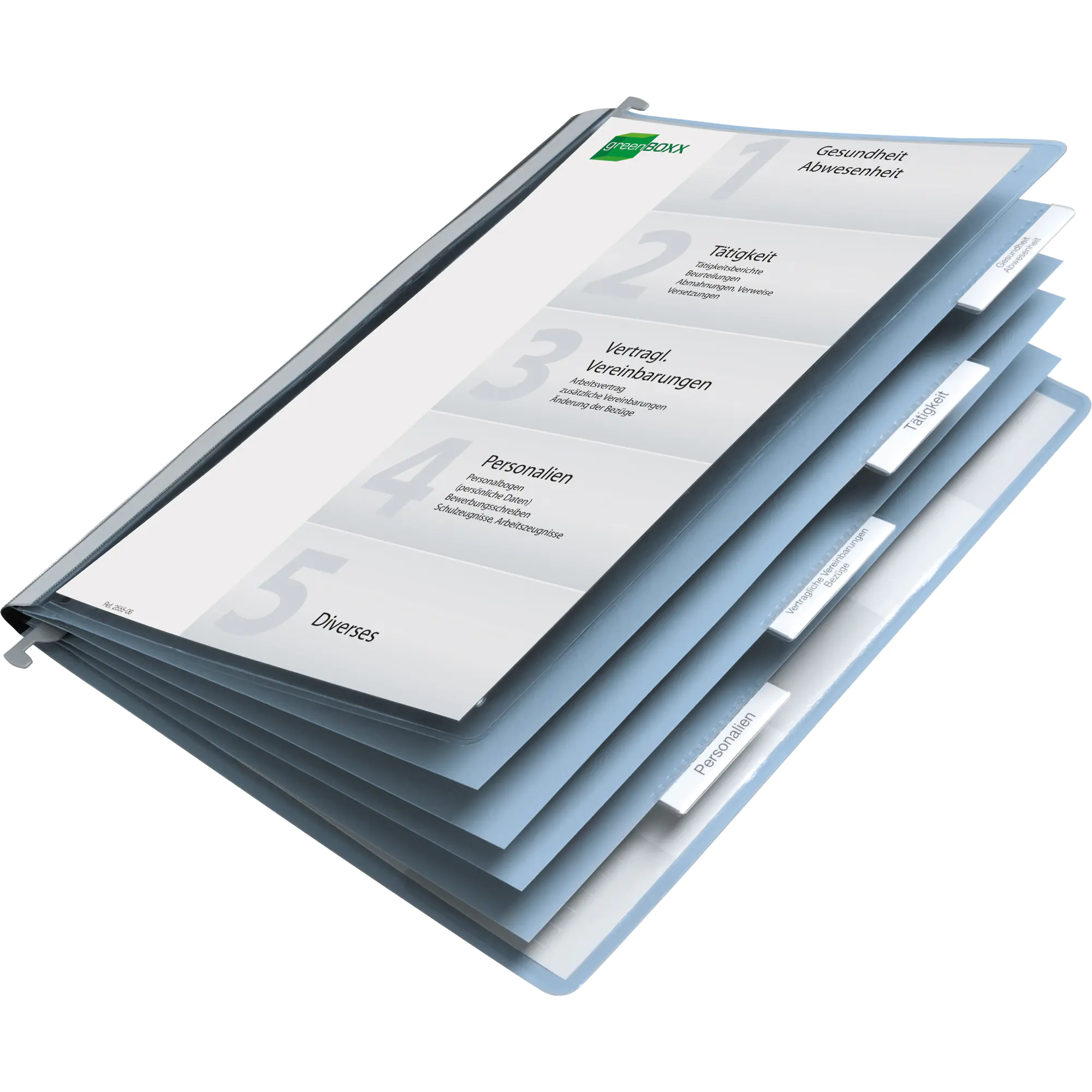 Durable Personalhefter DIN A4 5fach Unterteilung blau aus der Kategorie Registraturen