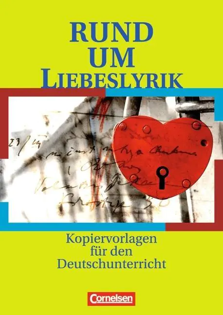 Rund um Liebeslyrik aus der Kategorie Deutsch