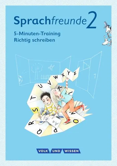 Sprachfreunde 2. Schuljahr. Arbeitsheft Training aus der Kategorie Deutsch