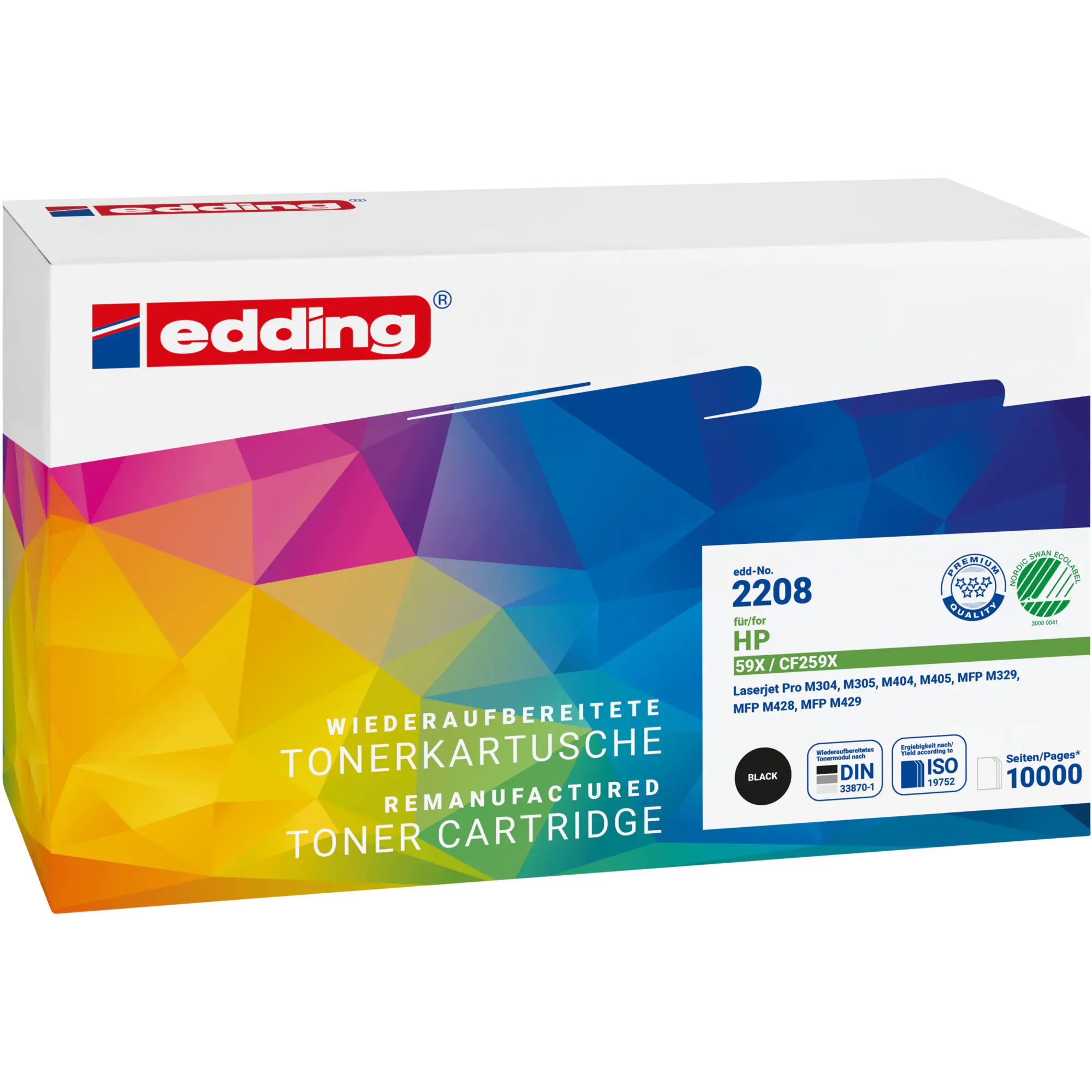 edding Toner wie HP 59X (CF259X) schwarz aus der Kategorie Tinte & Toner