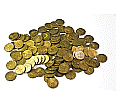 Spielgeld - 100 Münzen 20 Cent, im Polybeutel aus der Kategorie Geld