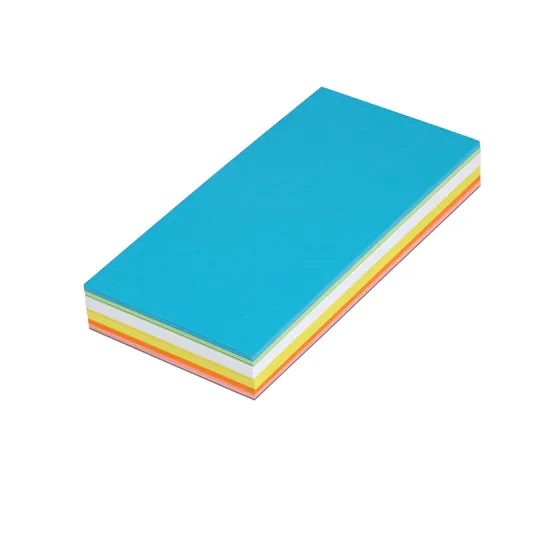 Moderationskarten Rechteck, Größe: 20,5 x 9,5 cm, 120 Stück, farbig sortiert aus der Kategorie Zubehör