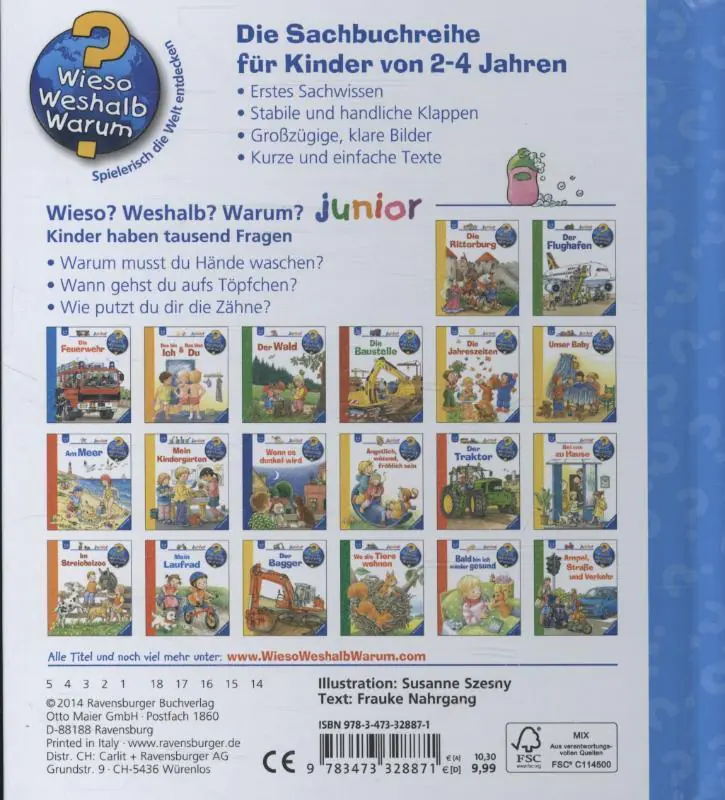 Wieso? Weshalb? Warum? Junior Band 52: Zähne putzen, Pipi machen aus der Kategorie Kinderbücher