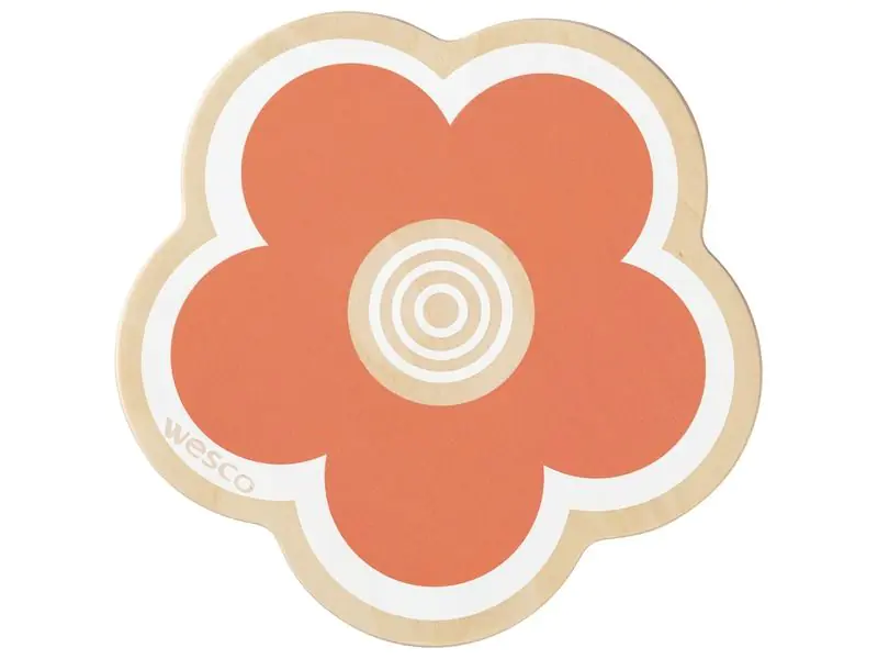 Dekoelement Blume, Durchmesser 23 cm; rot, blau oder gelb aus der Kategorie Garderobenmöbel