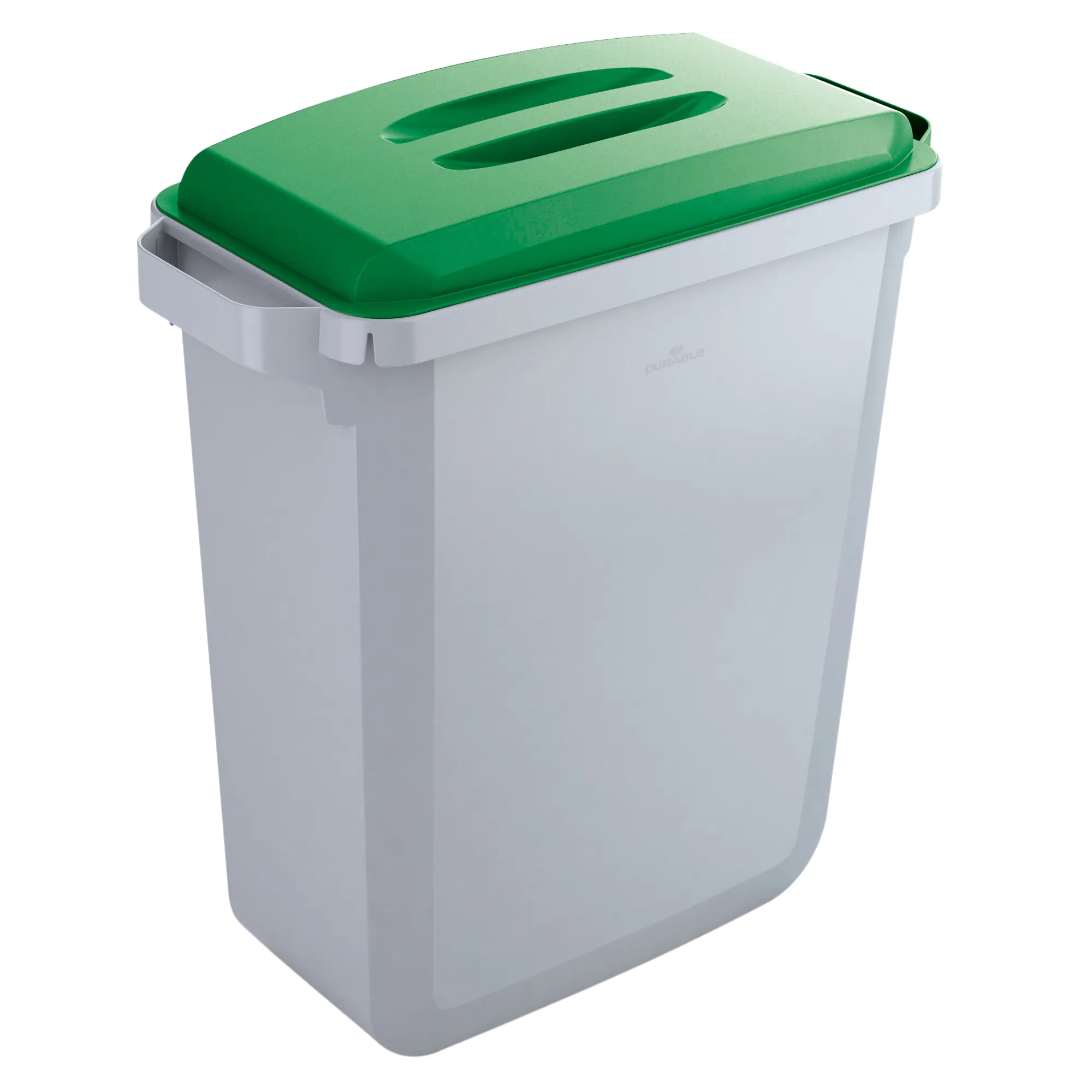 Durable Abfalleimer DURABIN 60l grau +Deckel gn aus der Kategorie Abfallentsorgung