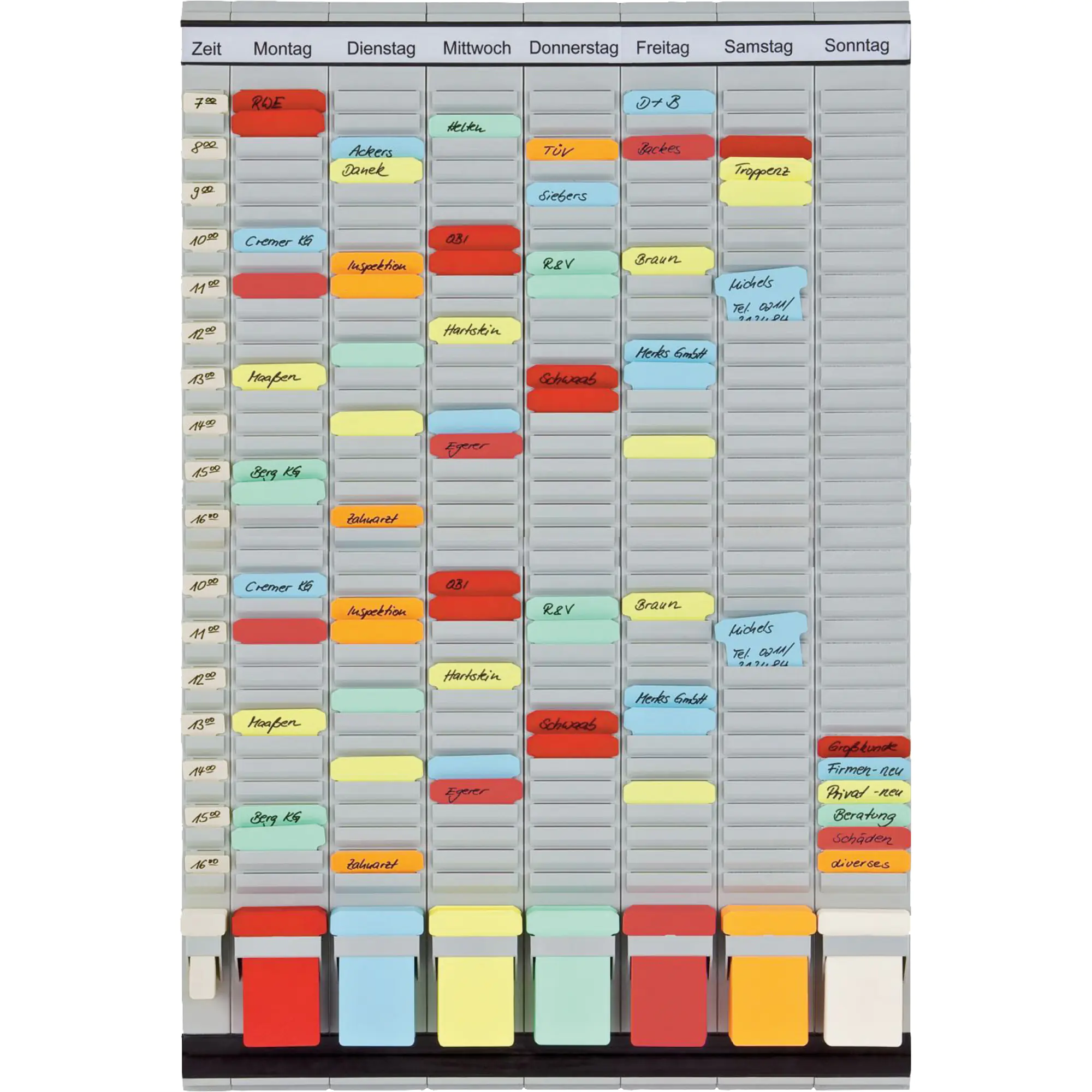 Franken T-Kartentafel OfficePlaner 47,4x78cm hgr aus der Kategorie Plantafeln
