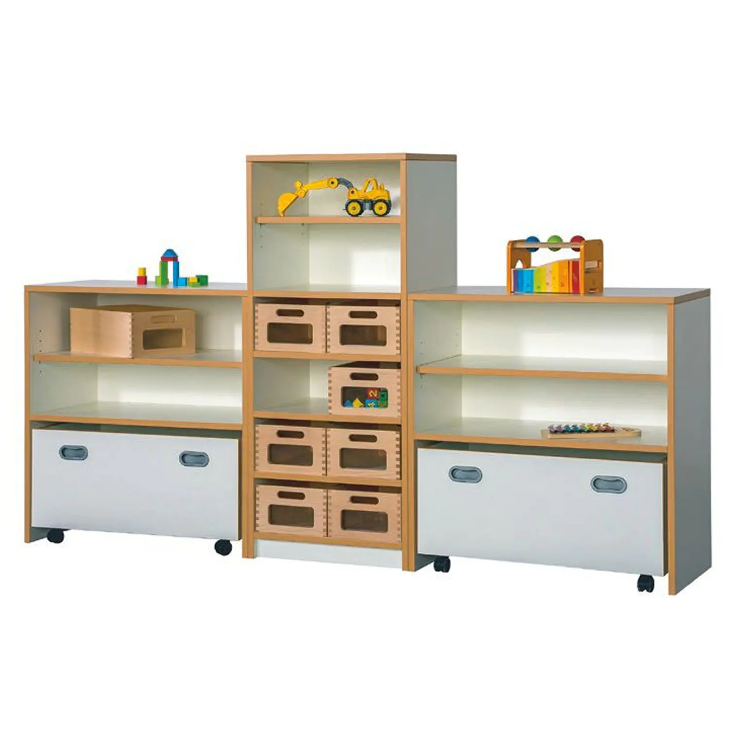 Korpusregalsysteme Regalsystem "DACHS" aus der Kategorie offene Regale