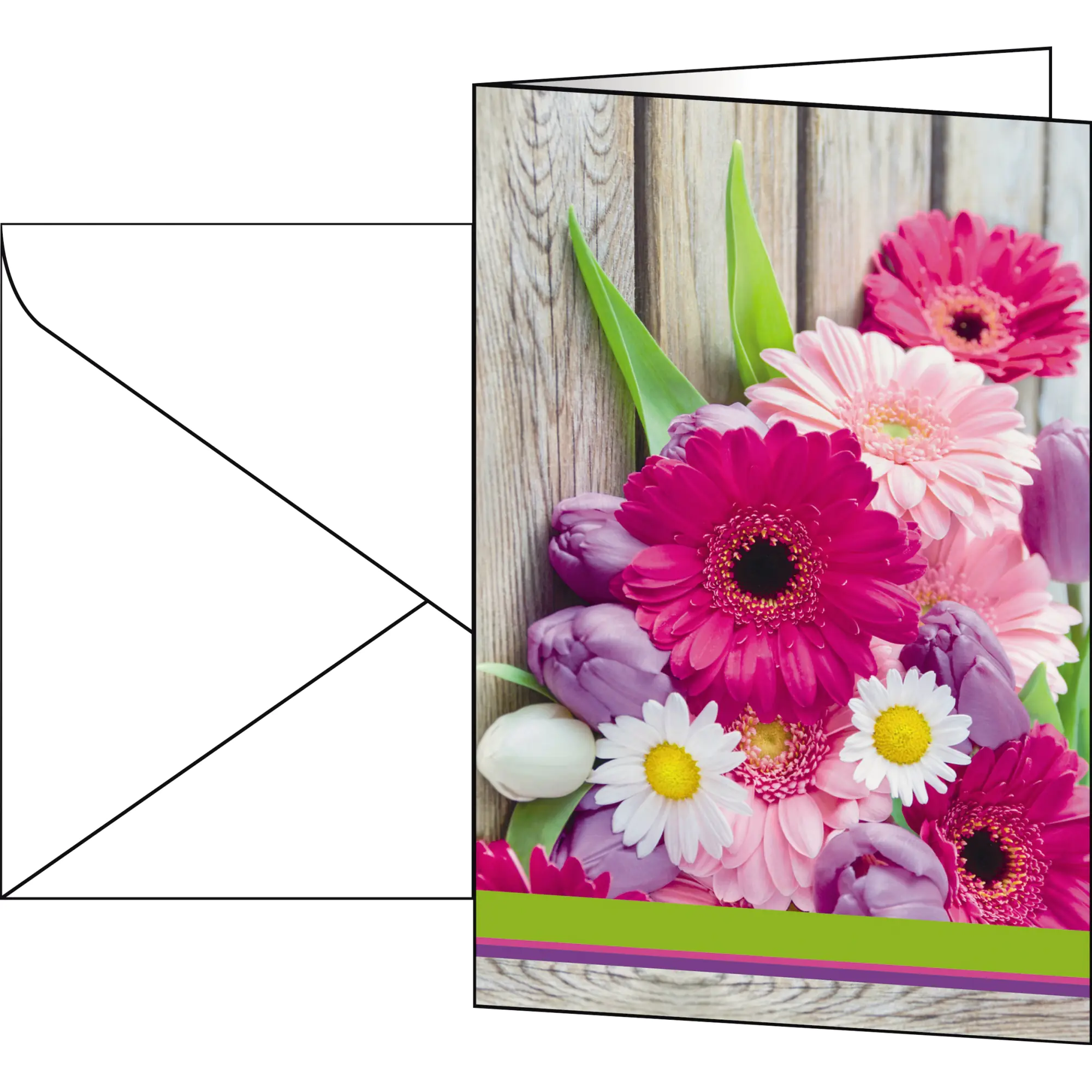 Sigel Motivkarte Colorful 11,5x17cm 10 St. +Umschläge aus der Kategorie Karten