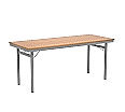 Klapptisch, 170x70 cm (B/T), 72 cm hoch, 4-Fuß,