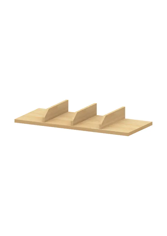 Schuhablage für Garderobenbank mit Facheinteilung, B/H/T 71,7 x 12 x 30 cm aus der Kategorie Garderoben