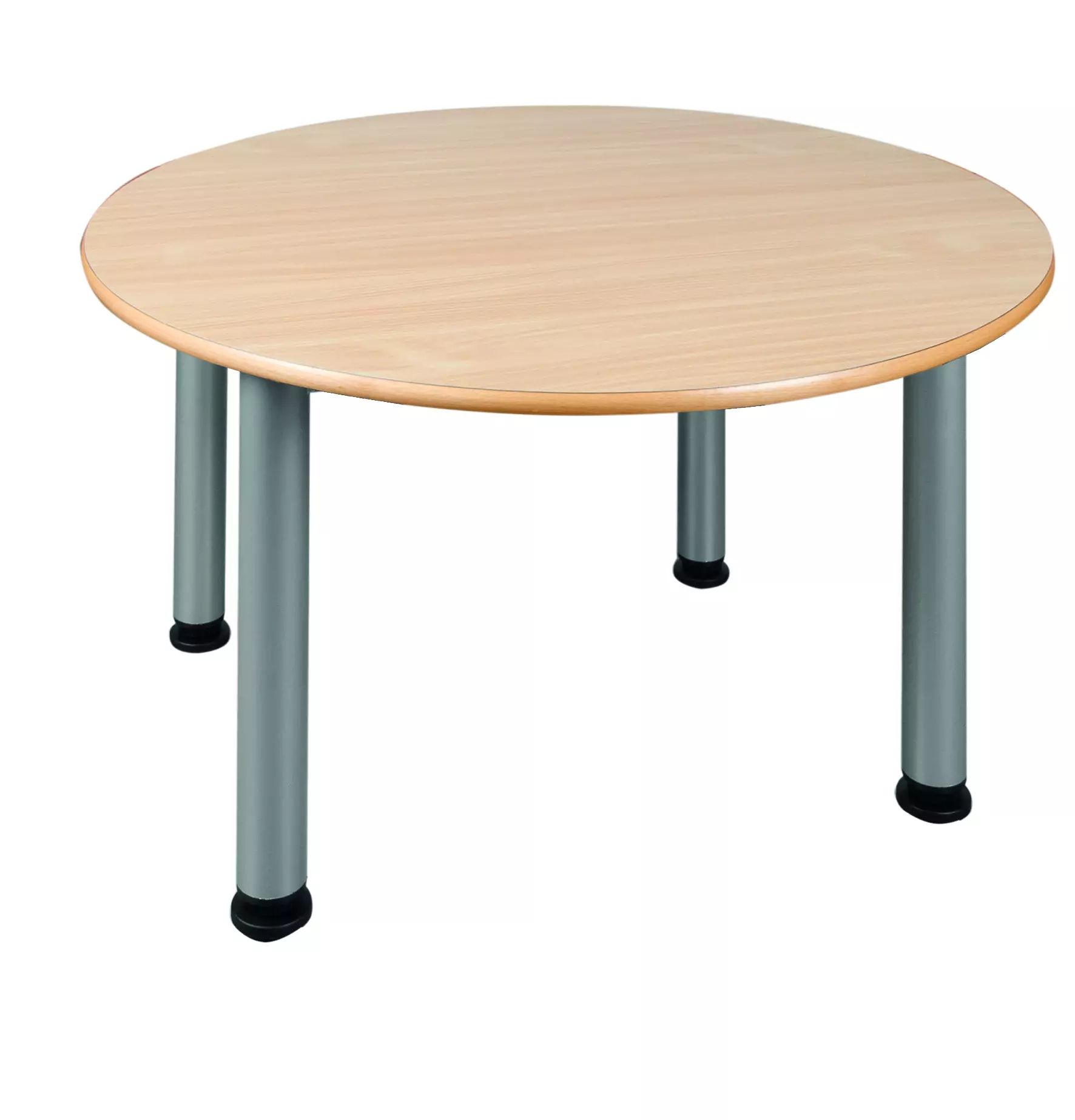 Rundtisch ohne Rollen mit einem Durchmesser von 100 cm aus der Kategorie Tische