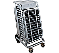 Notebook-Wagen, 107 cm hoch,  56x68 (B/T), fahrbar, aus der Kategorie Notebookschränke