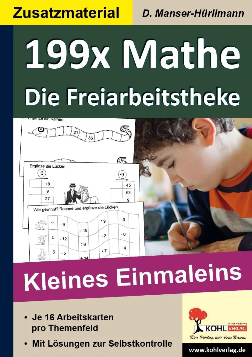 199x Mathe - Die Freiarbeitstheke aus der Kategorie Mathematik