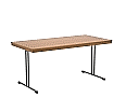 Klapptisch, 160x80 cm (B/T), 72 cm hoch, T-Fuß,