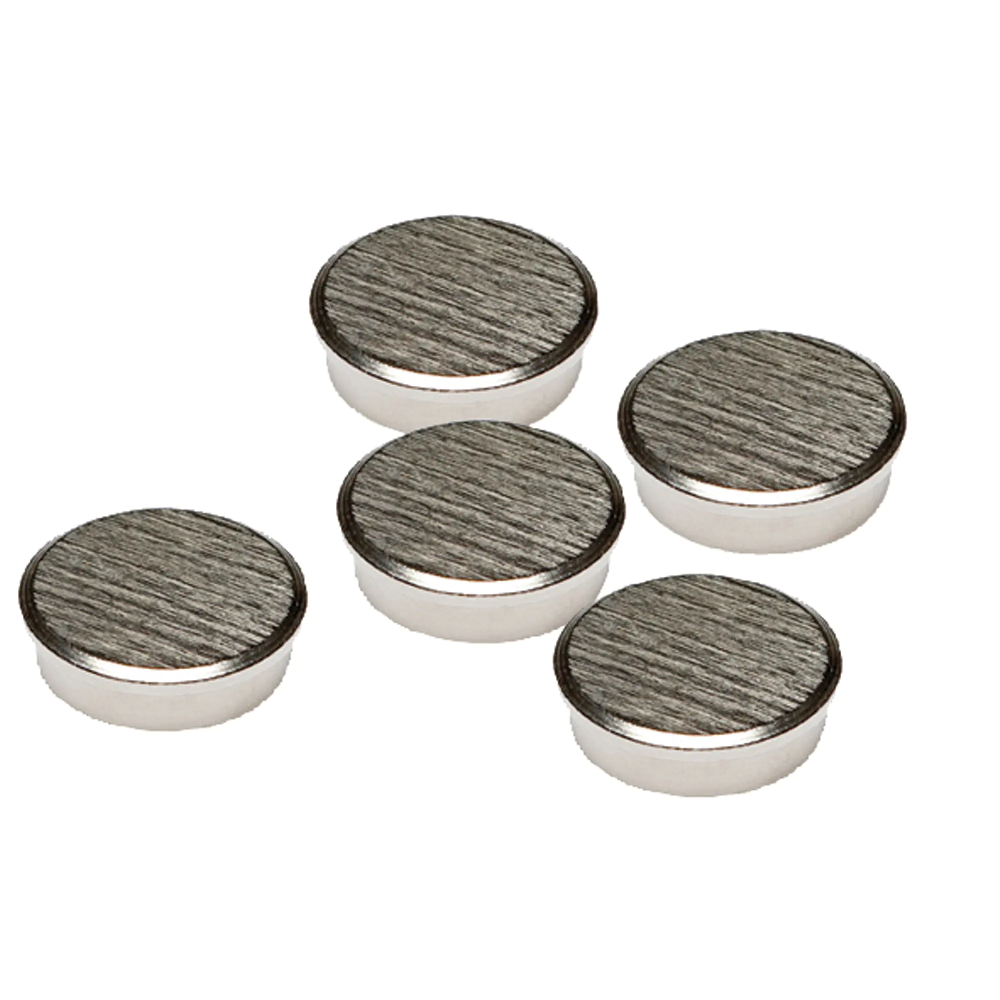 Franken Kraftmagnet rund 25mm silber 5 St./Pack. aus der Kategorie Magnettafeln