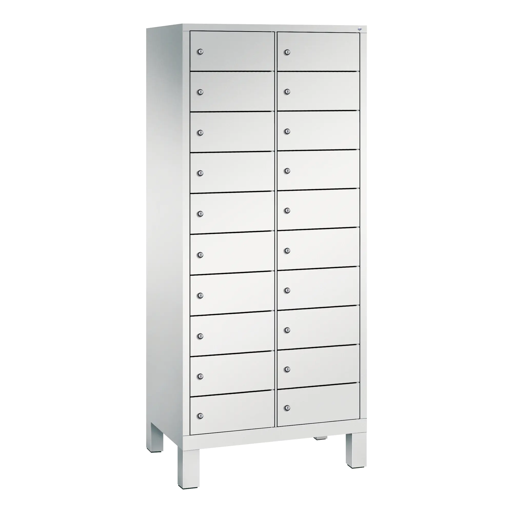 C+P Spind Evolo48 Steckplatz 170x81x50cm lgr/lgr aus der Kategorie Möbel & Ausstattung