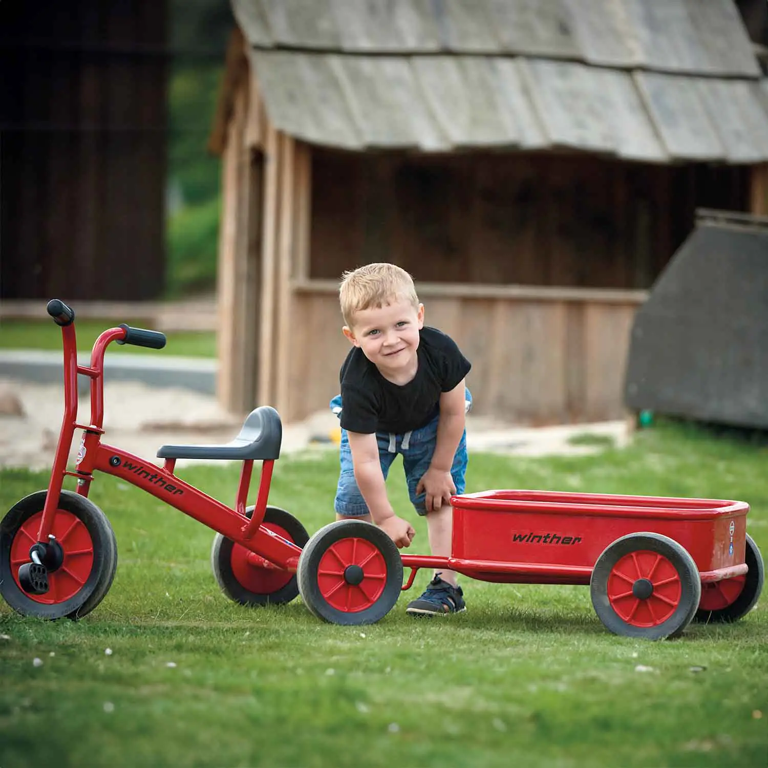 Dreirad Mittel für Kinder von 3-6 Jahren aus der Kategorie Outdoor