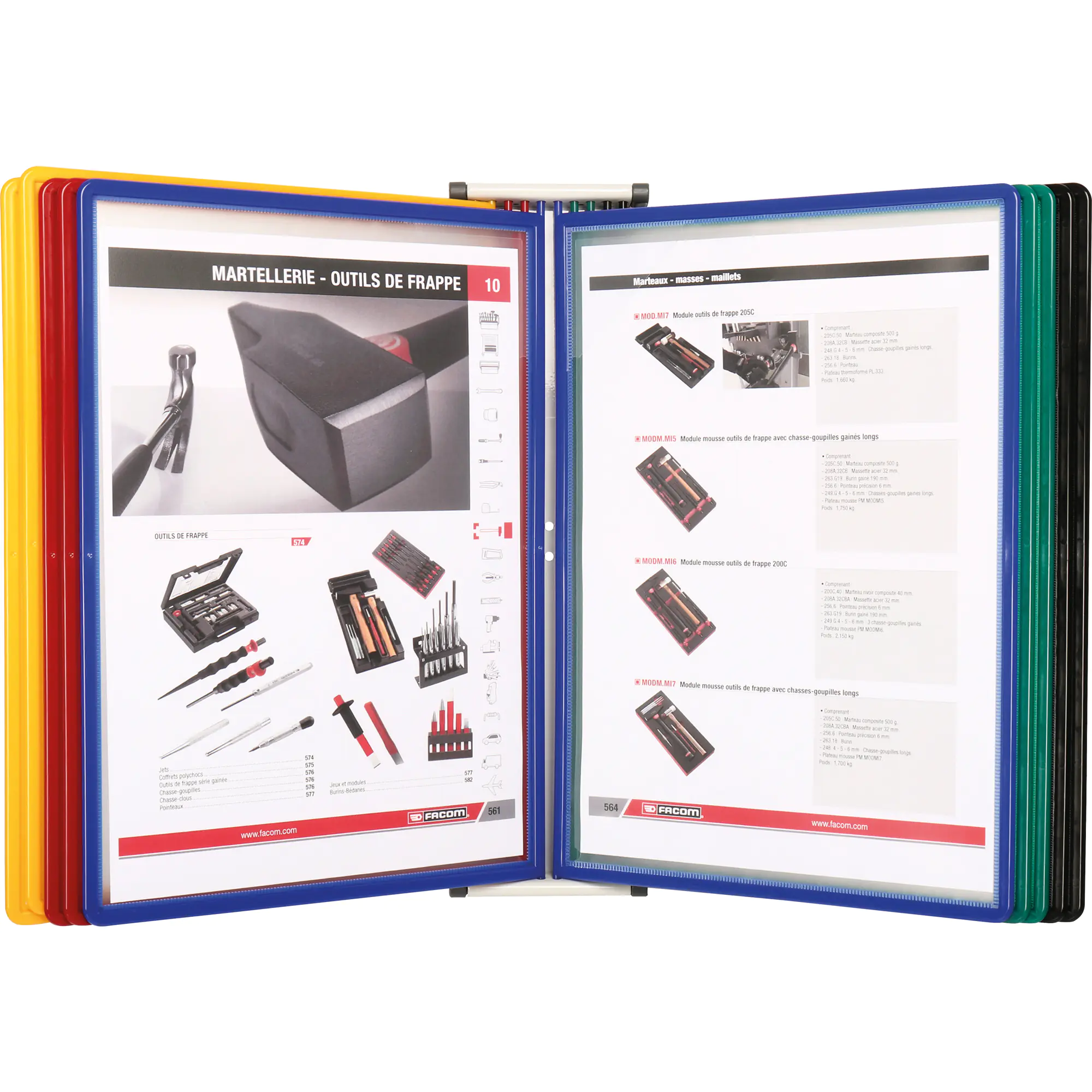 Djois Wandelement A4 10Tafeln Easy Load sort aus der Kategorie Sichttafelsysteme