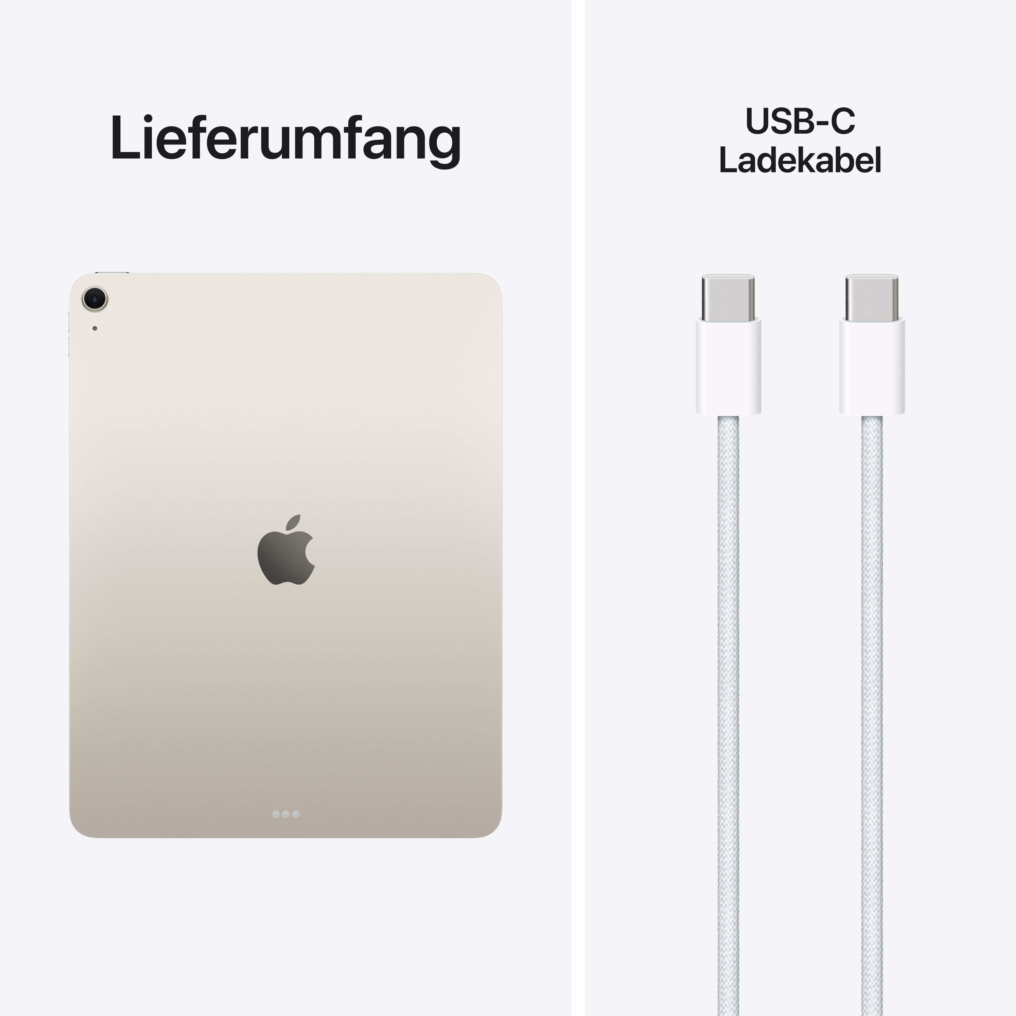 Apple iPad Air 11" (2026) | WiFi | 11" | 512GB | Polarstern aus der Kategorie Tablets