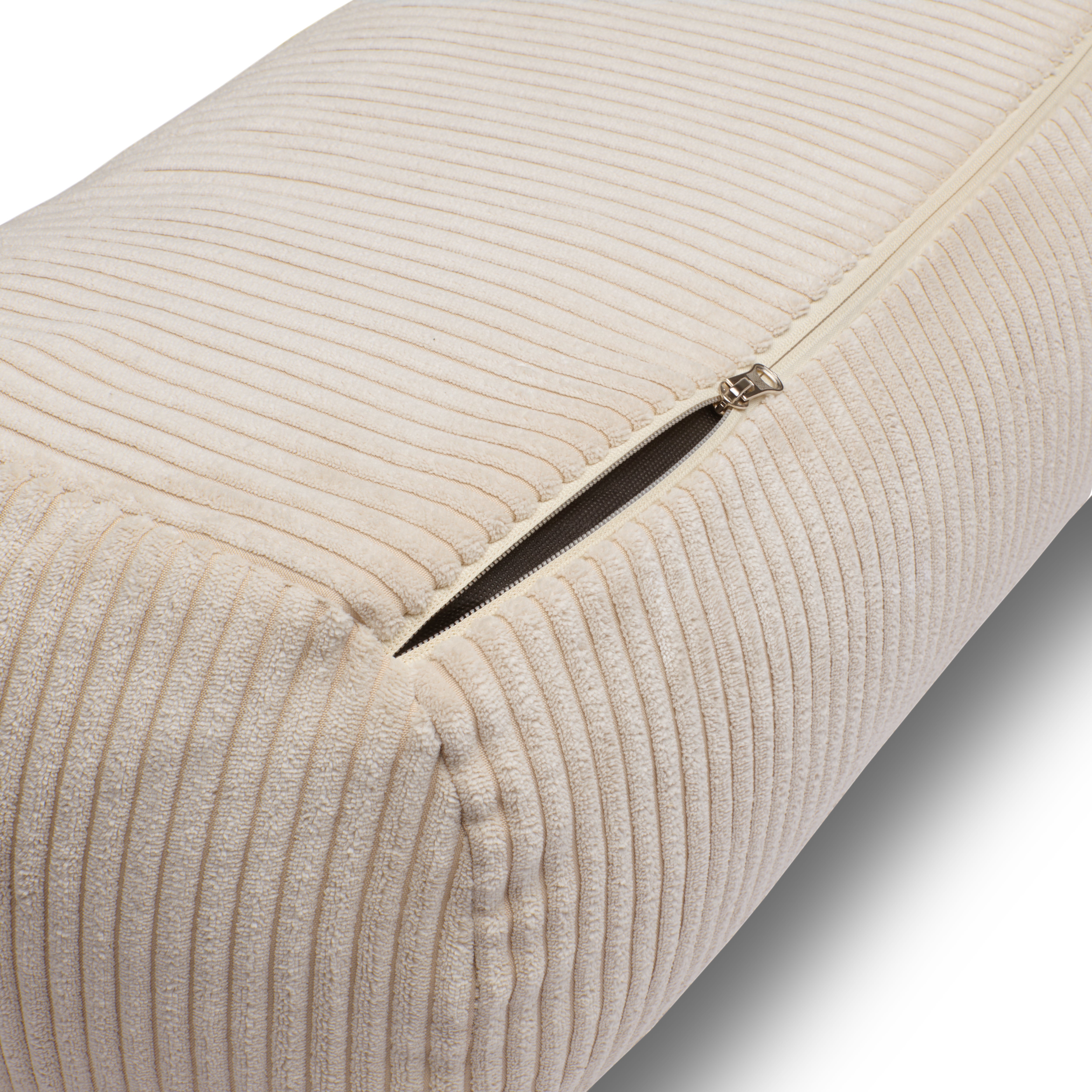 Funzy Ecksofa 210 × 210 × 72 cm (B × L × H), Gewicht 62 kg mit Cordbezug aus der Kategorie Funzy
