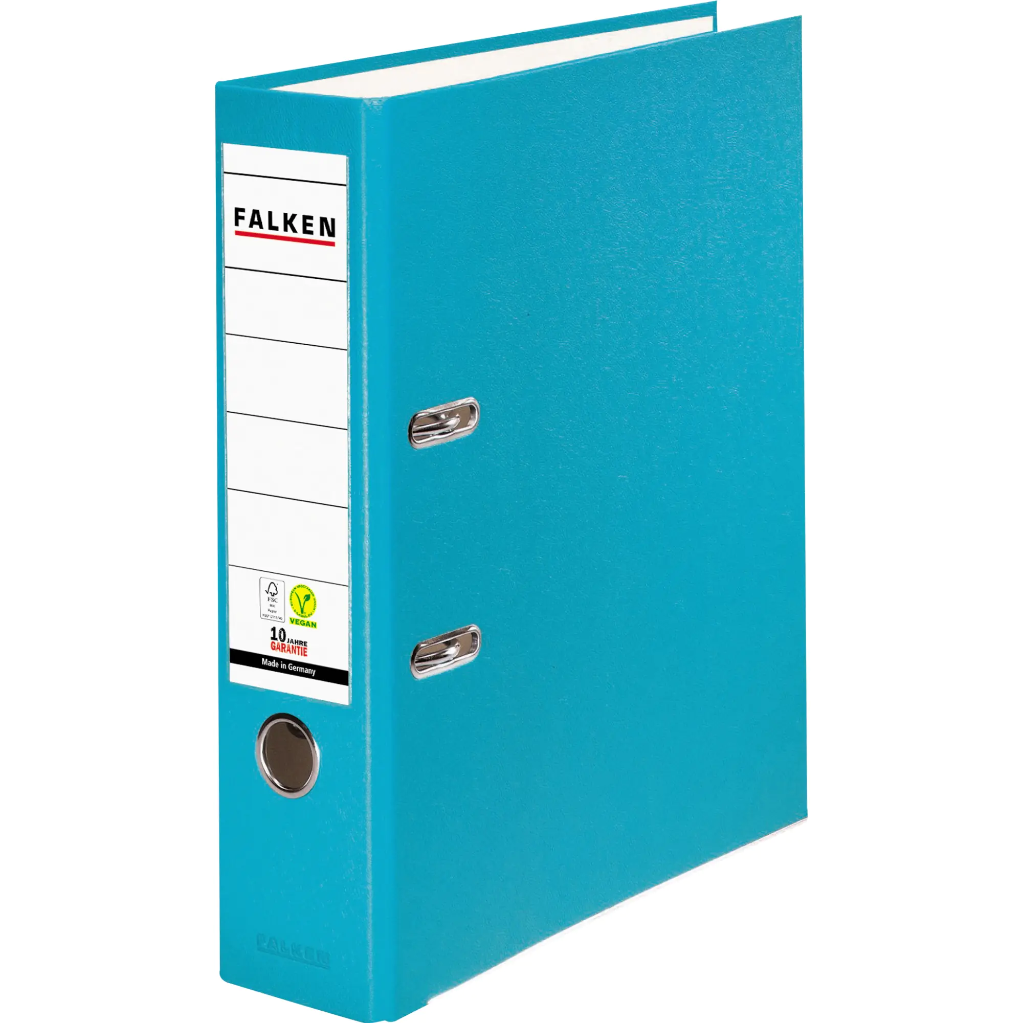 Falken Ordner S80 DIN A4 80mm PP türkis aus der Kategorie Ordner