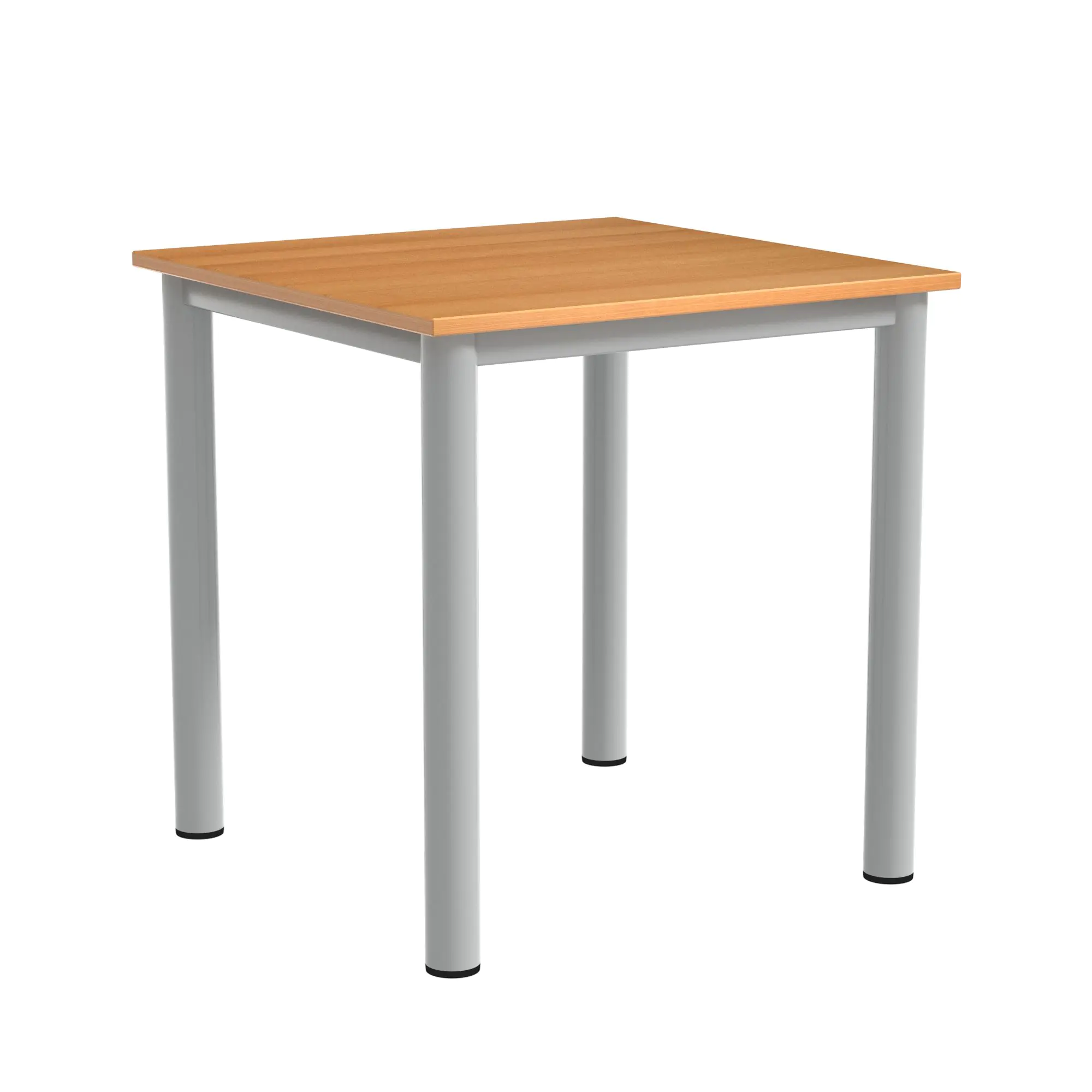 Quadrattisch,  80x80 cm (B/T), höhenverstellbar 58-72 cm, aus der Kategorie Quadrattische