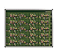 Personal-Raum-Plan, 12 Stunden, 73 Spalten, 123x157 cm, aus der Kategorie Personal- Raum- Tafeln 12h