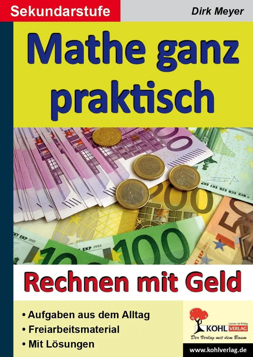 Mathe ganz praktisch - Rechnen mit Geld (SEK I) aus der Kategorie Mathematik