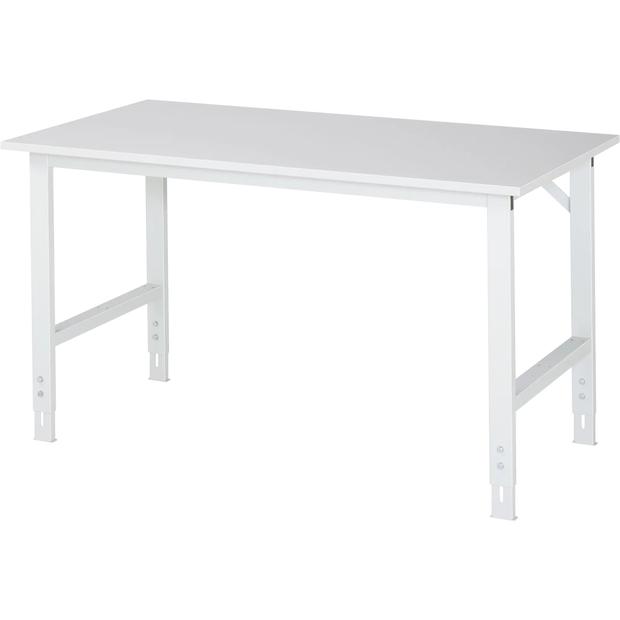 RAU Arbeitstisch 1500x800 H760-1080 M-Platte 22mm l.gr aus der Kategorie Tische