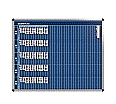 Klassen-Plantafel, 12 Stunden Mo-Fr, für 35 Klassen, 123x157 cm,