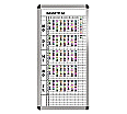 Klassen-Plantafel,  8 Stunden Mo-Fr, für 10 Klassen, 103x57 cm,