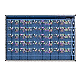 Personal-Raum-Plan, 10 Stunden, 83 Spalten, 103x177 cm,